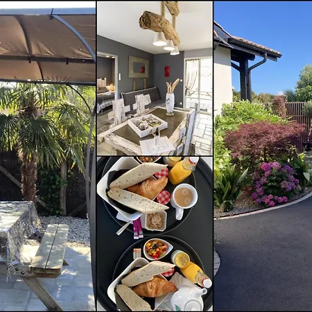 Appartement-charme&confort-proche Parc Ornithologique-dune Du Pilat- Clim- Parking Privé 4*