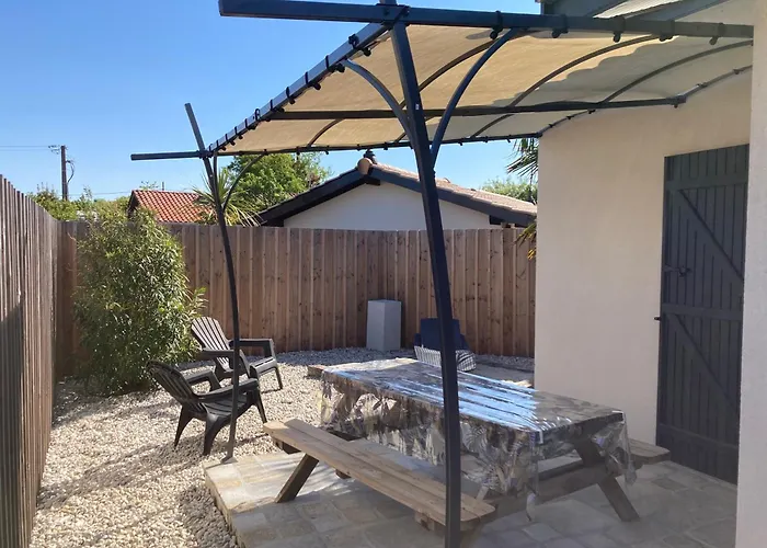 Pensionat Les Cottages Du Bassin D'Arcachon -Proche Parc Ornithologique-Dune Du Pilat- Clim- Parking Prive Gujan-Mestras